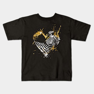 Zebra Social Behavior Kids T-Shirt